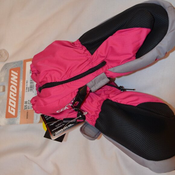 Small Pink Ski Gloves Gordini - Picture 4 of 5